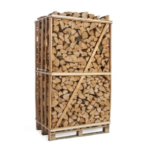 Berken Haardhout – Grote Palletkist 2,8 m³, 25 cm