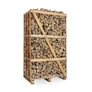 Schorsvrij Beuken Haardhout – Grote Palletkist 2,8 m³, 25 cm
