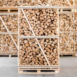 Berken & Essen Haardhout Mix – Grote Palletkist 2,8 m³, 25 cm